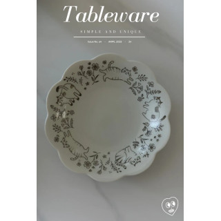 🇯🇵貓貓花卉餐盤/兩色