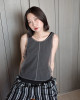 🇯🇵薄紗分層羅紋背心/三色
