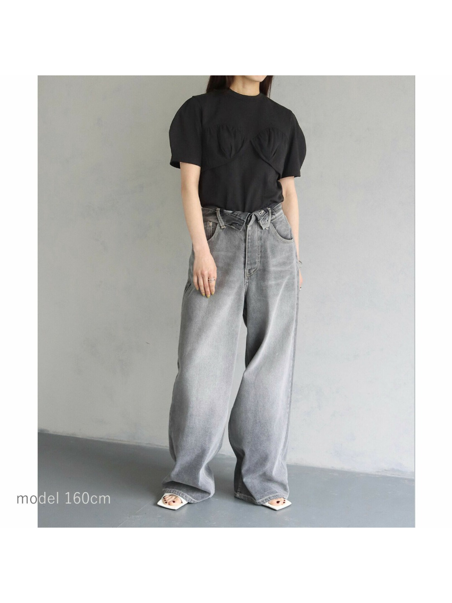 🇯🇵胸前造型公主袖純棉上衣/三色