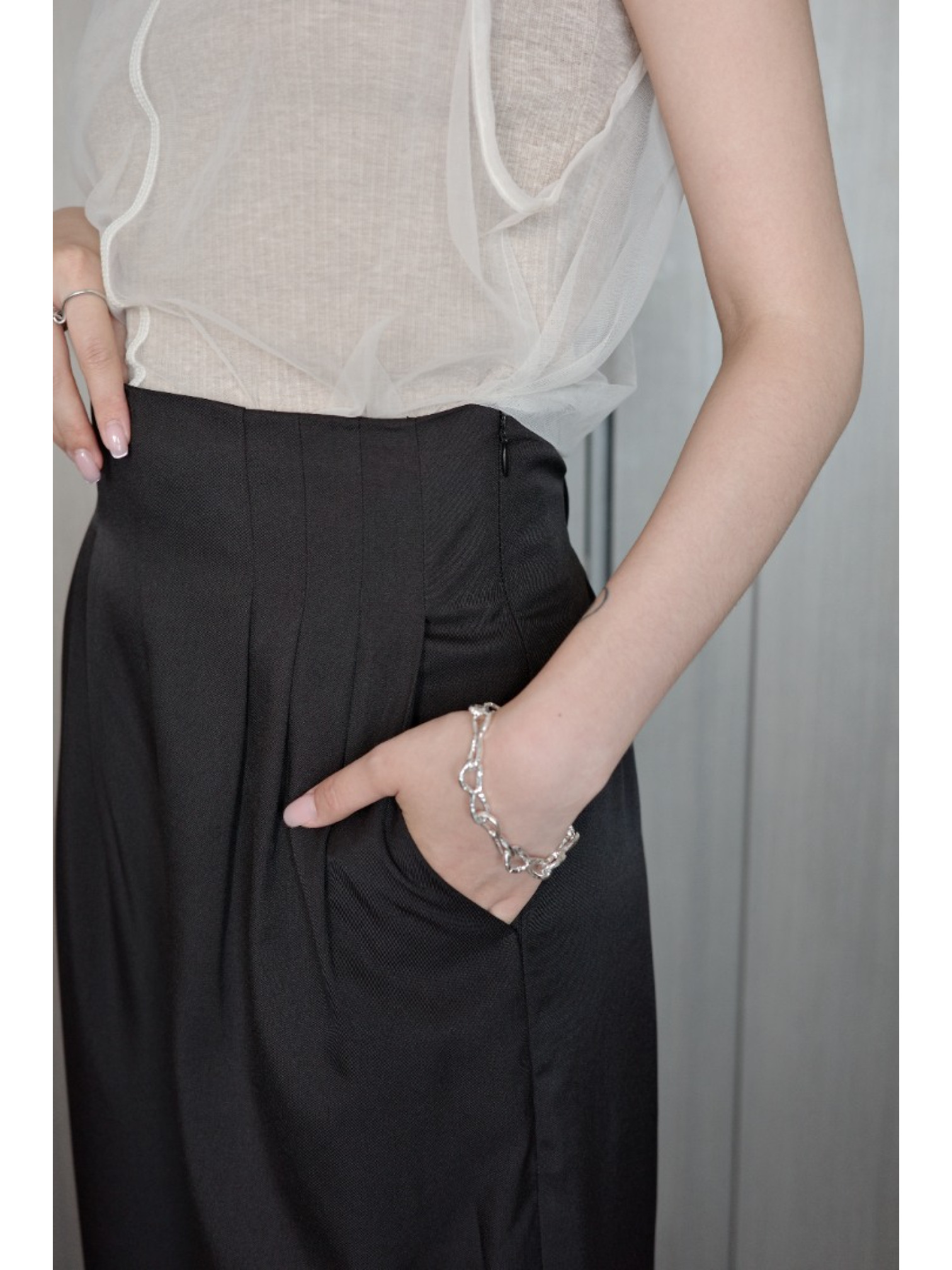 🇯🇵俐落打褶西裝褲/兩色