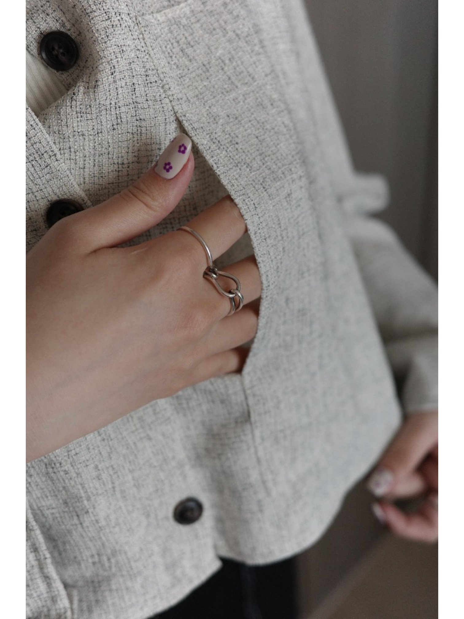 🇯🇵夏季斜紋寬袖口短版襯衫/棕