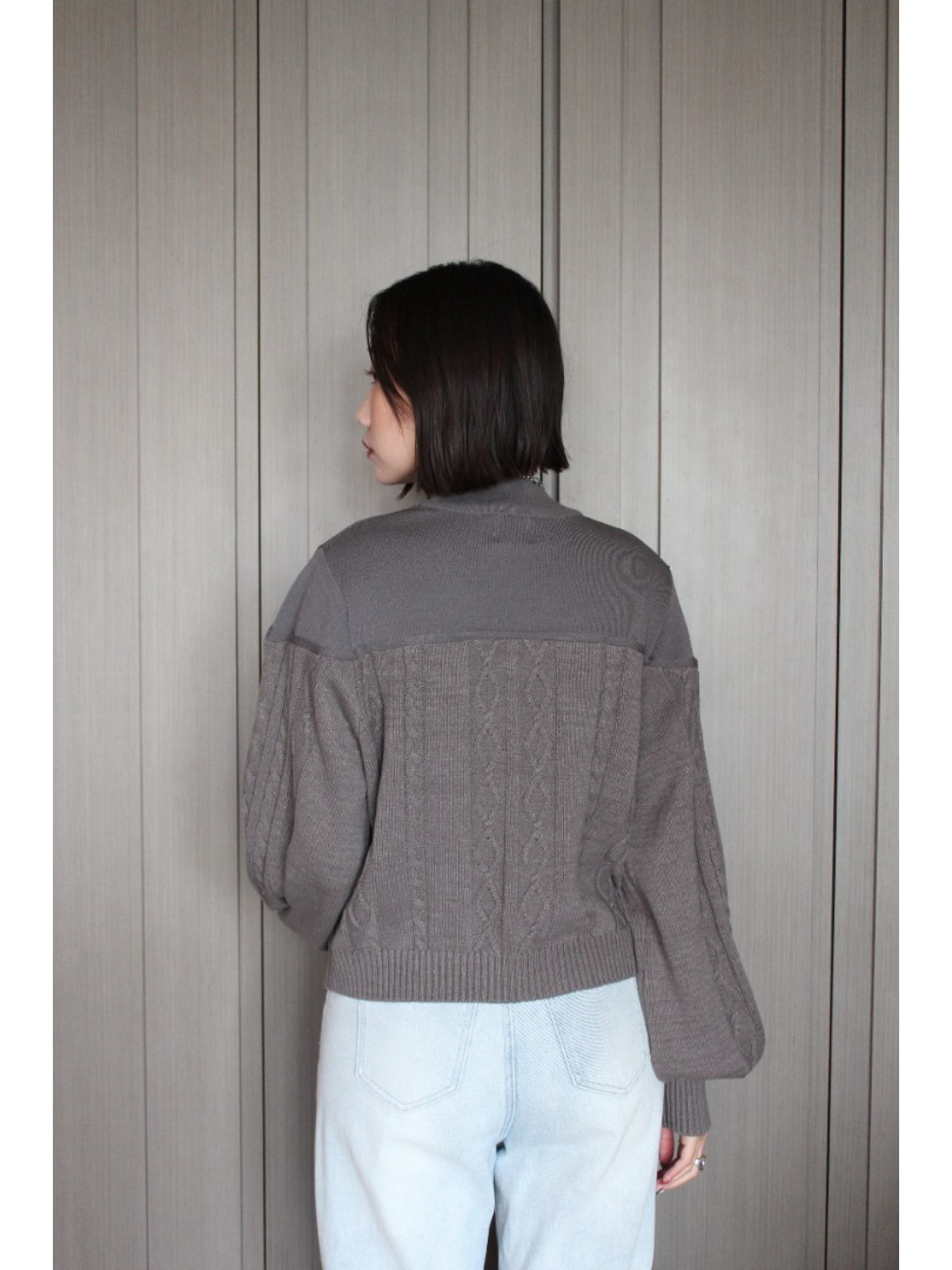 🇯🇵馬甲造型拼接針織衫/三色