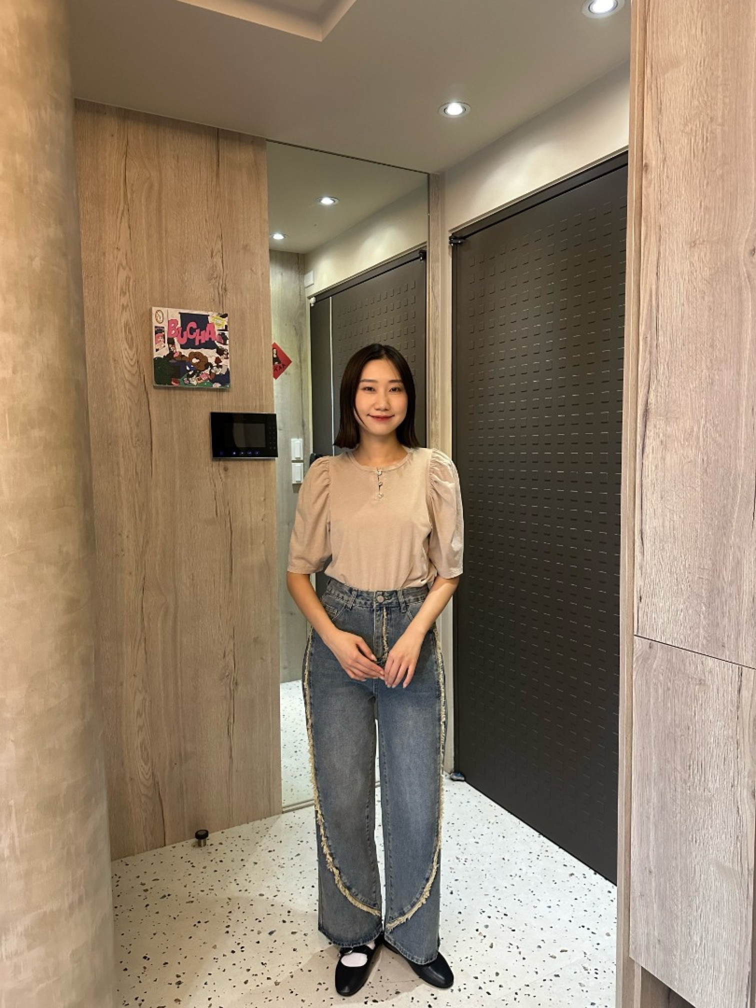 🇯🇵卡哇伊復古澎澎袖上衣/三色