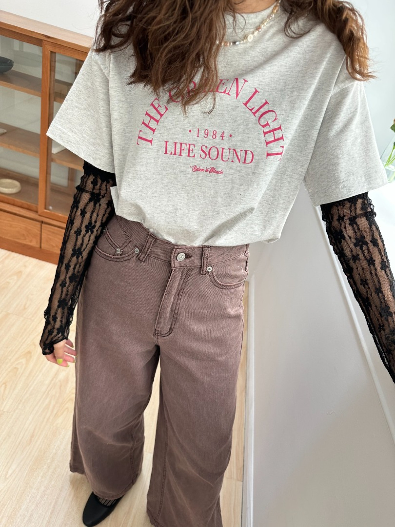 🇯🇵THE GREEN LIGHT短T/三色