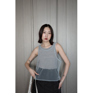🇯🇵薄紗分層羅紋背心/三色