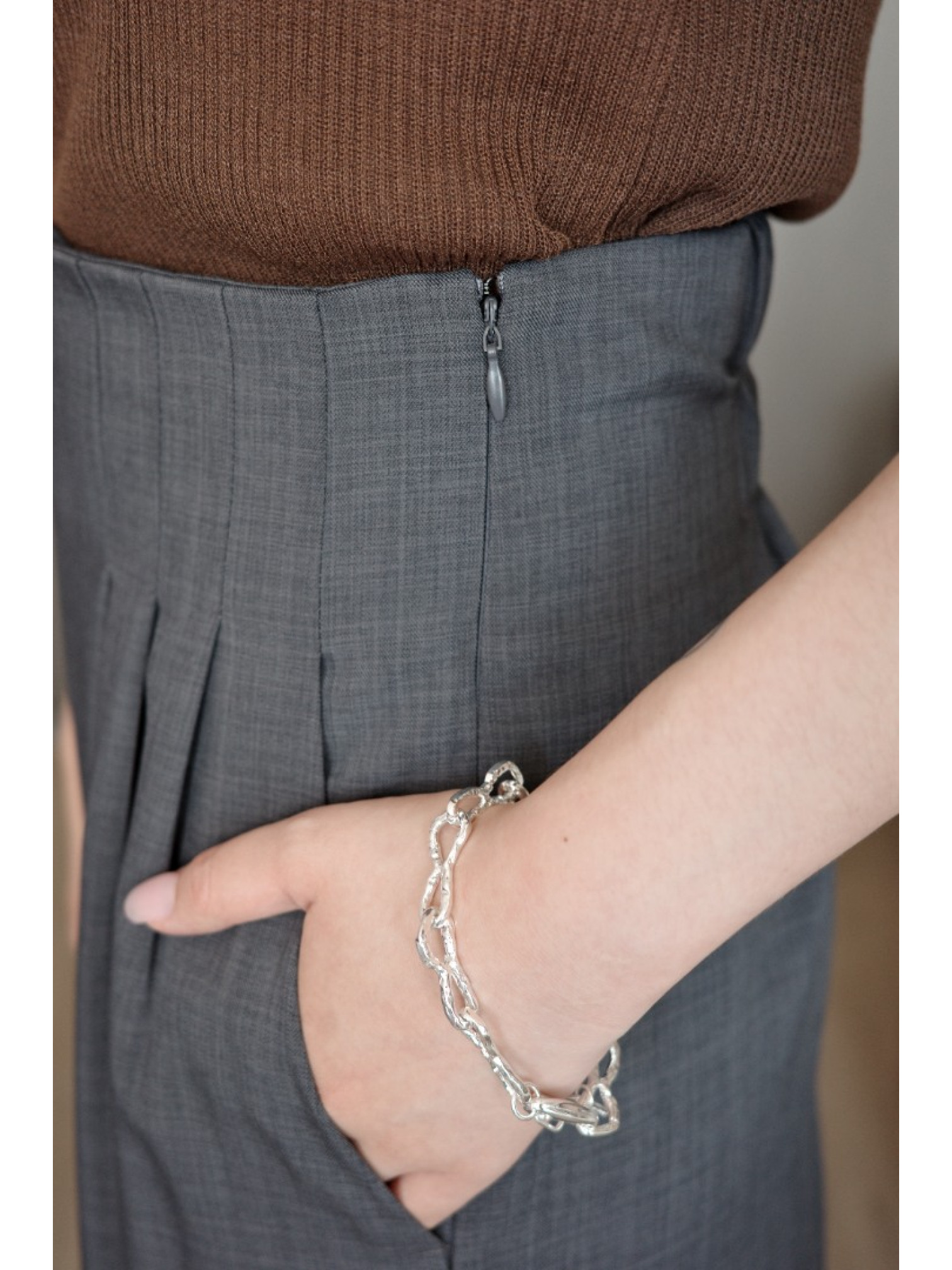 🇯🇵俐落打褶西裝褲/兩色