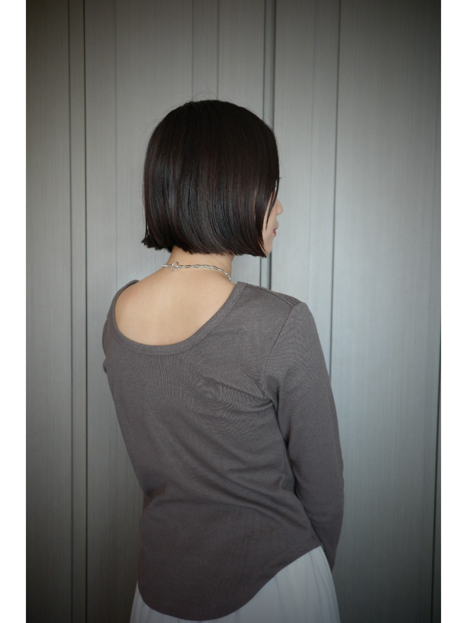 🇯🇵銀扣羅紋上衣/三色