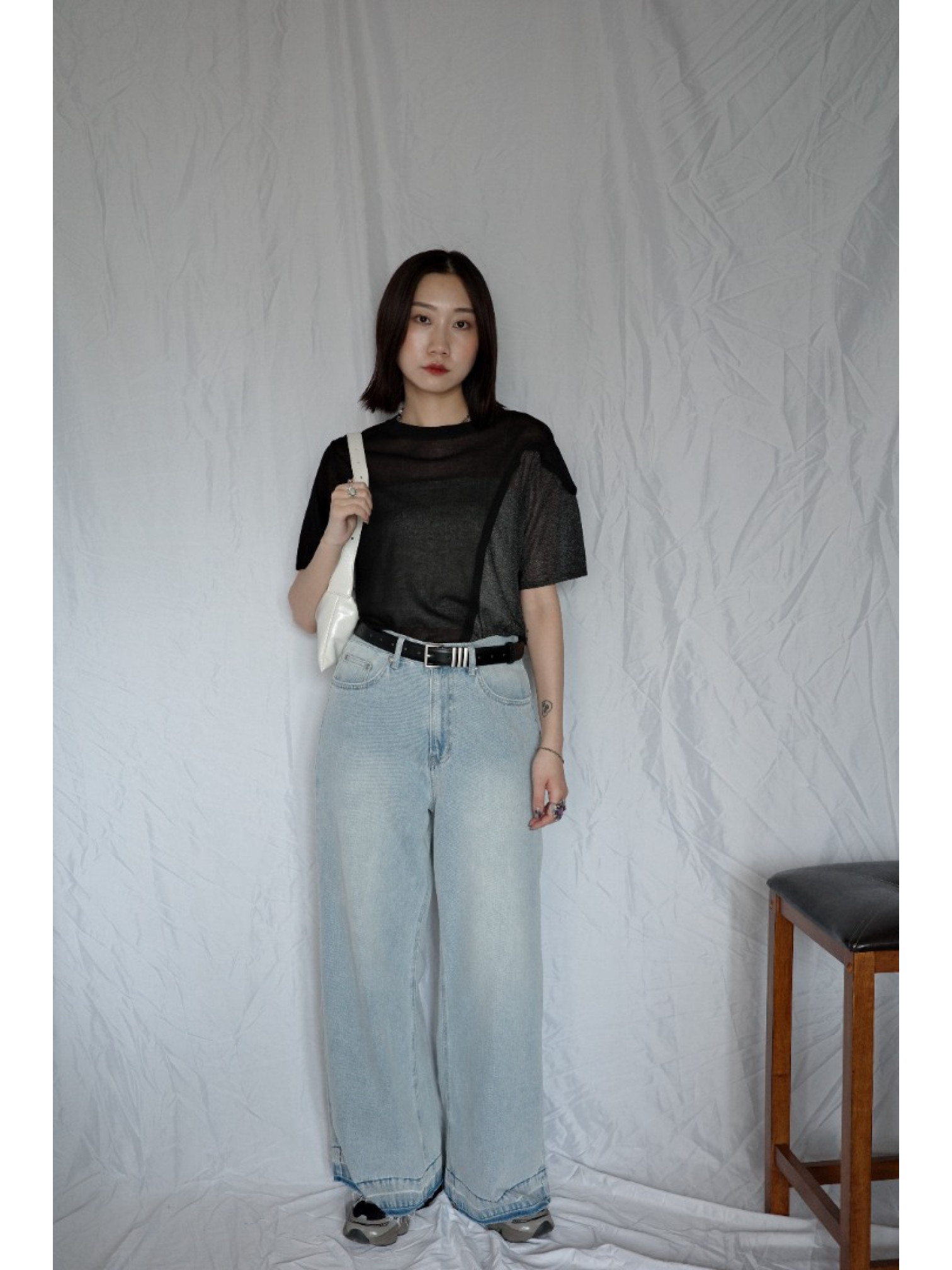 🇯🇵10盎司丹寧寬褲/復古色