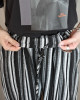 🇯🇵鬆緊條紋寬褲/M-L