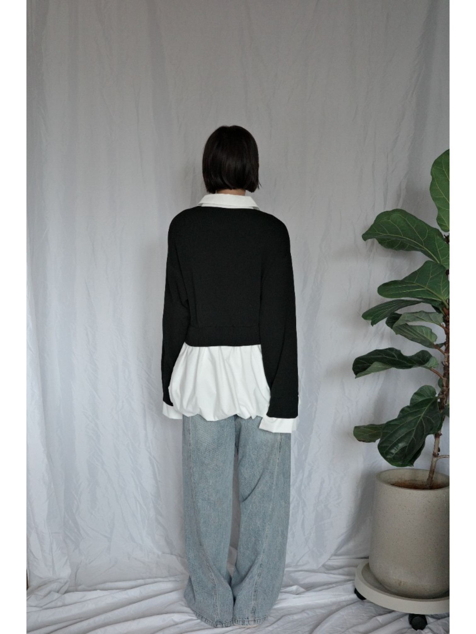 JP｜完美比例斜紋牛仔褲/淺藍