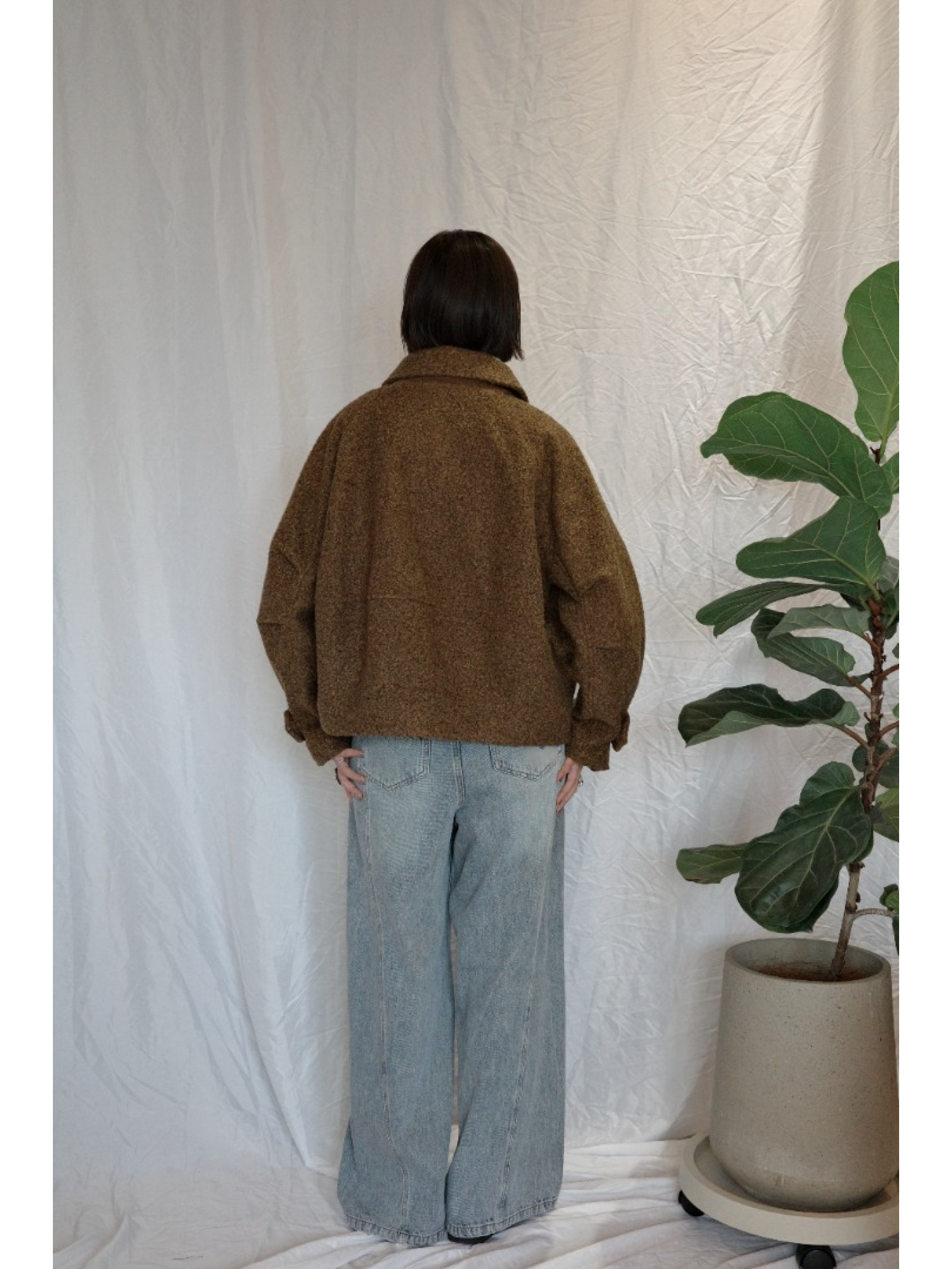 JP｜完美比例斜紋牛仔褲/淺藍