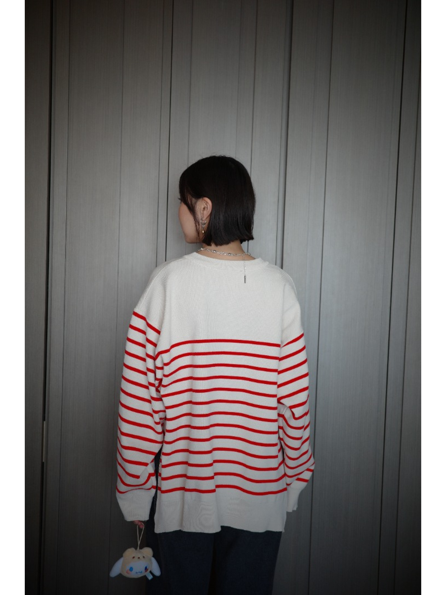 🇯🇵條紋亨利領針織衫/三色