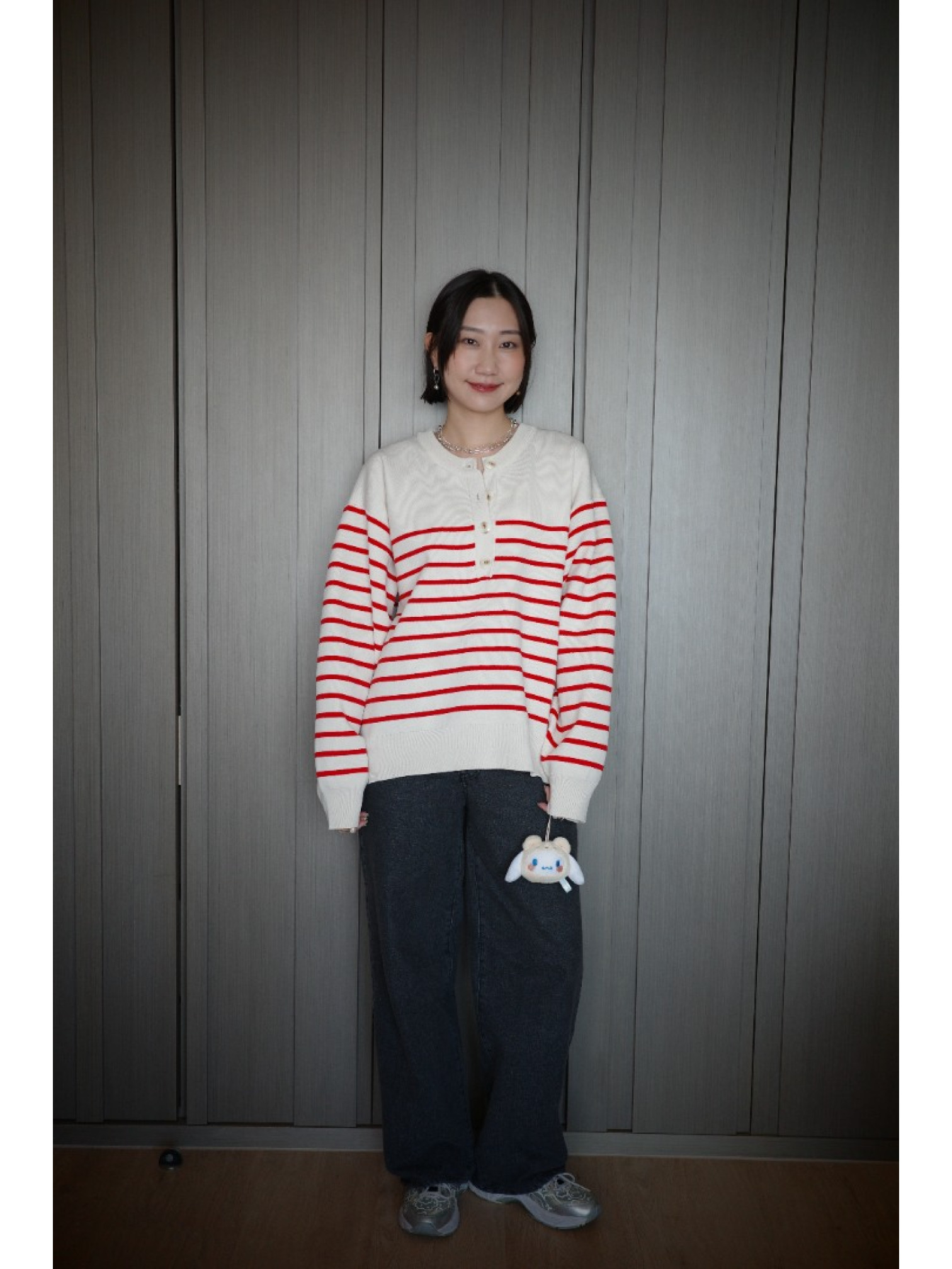 🇯🇵時髦雙褲頭丹寧褲/兩色S-M