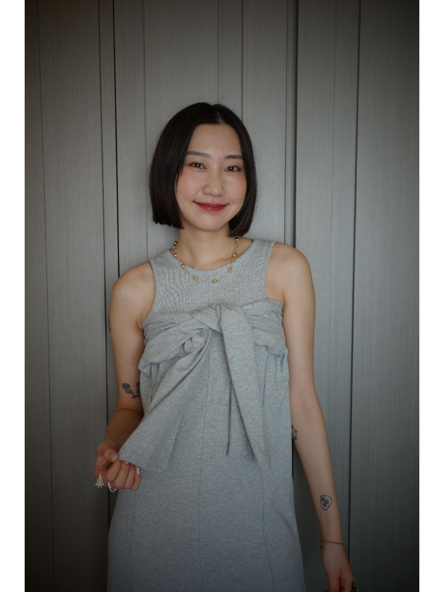 🇯🇵金屬球層次感雙鍊項鍊