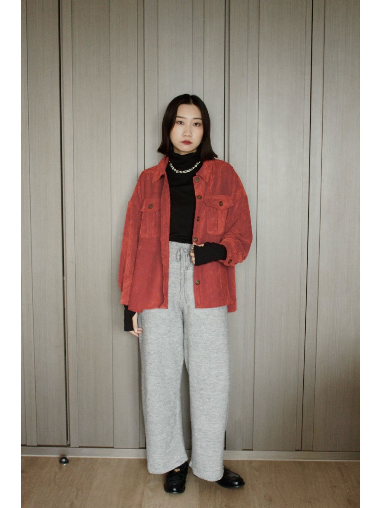 🇯🇵雙口袋燈芯絨襯衫/兩色