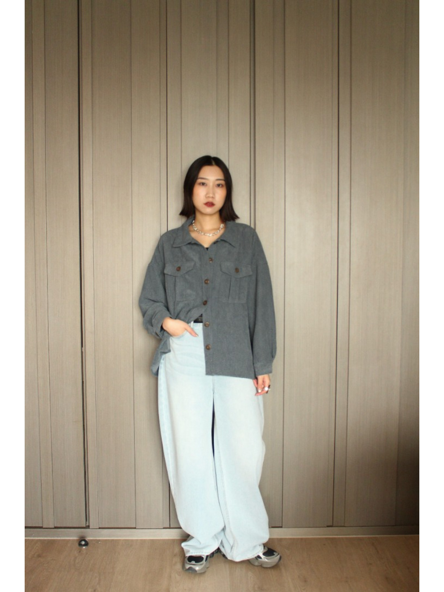 🇯🇵雙口袋燈芯絨襯衫/兩色