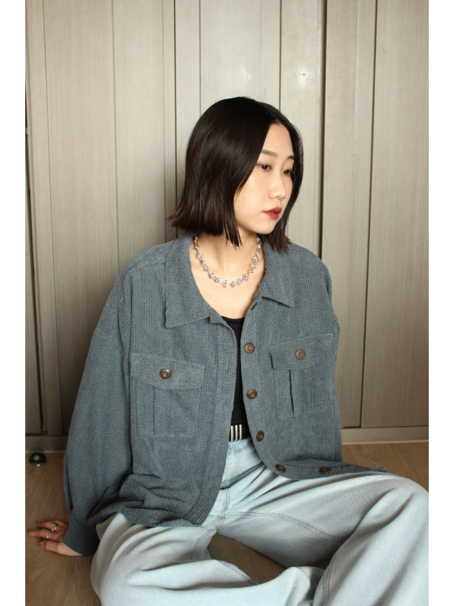 🇯🇵雙口袋燈芯絨襯衫/兩色