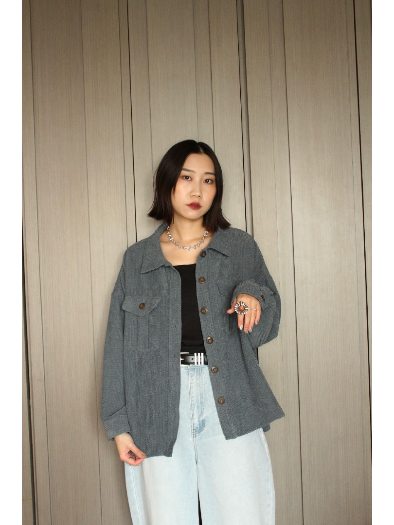 🇯🇵雙口袋燈芯絨襯衫/兩色