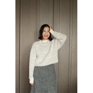 🇯🇵雙色提花針織上衣/三色