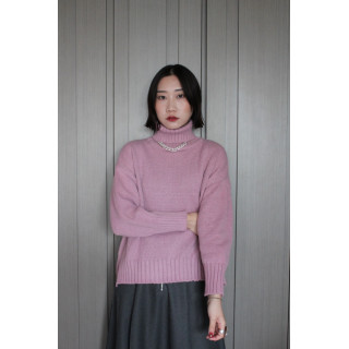 🇯🇵百搭側開衩高領毛衣/三色