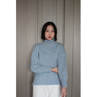 🇯🇵百搭側開衩高領毛衣/三色
