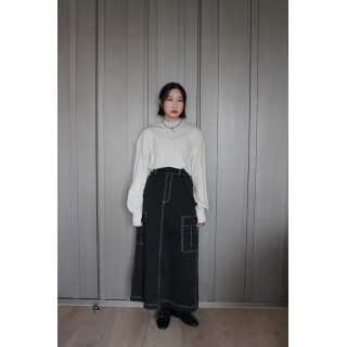 🇯🇵馬甲造型拼接針織衫/三色