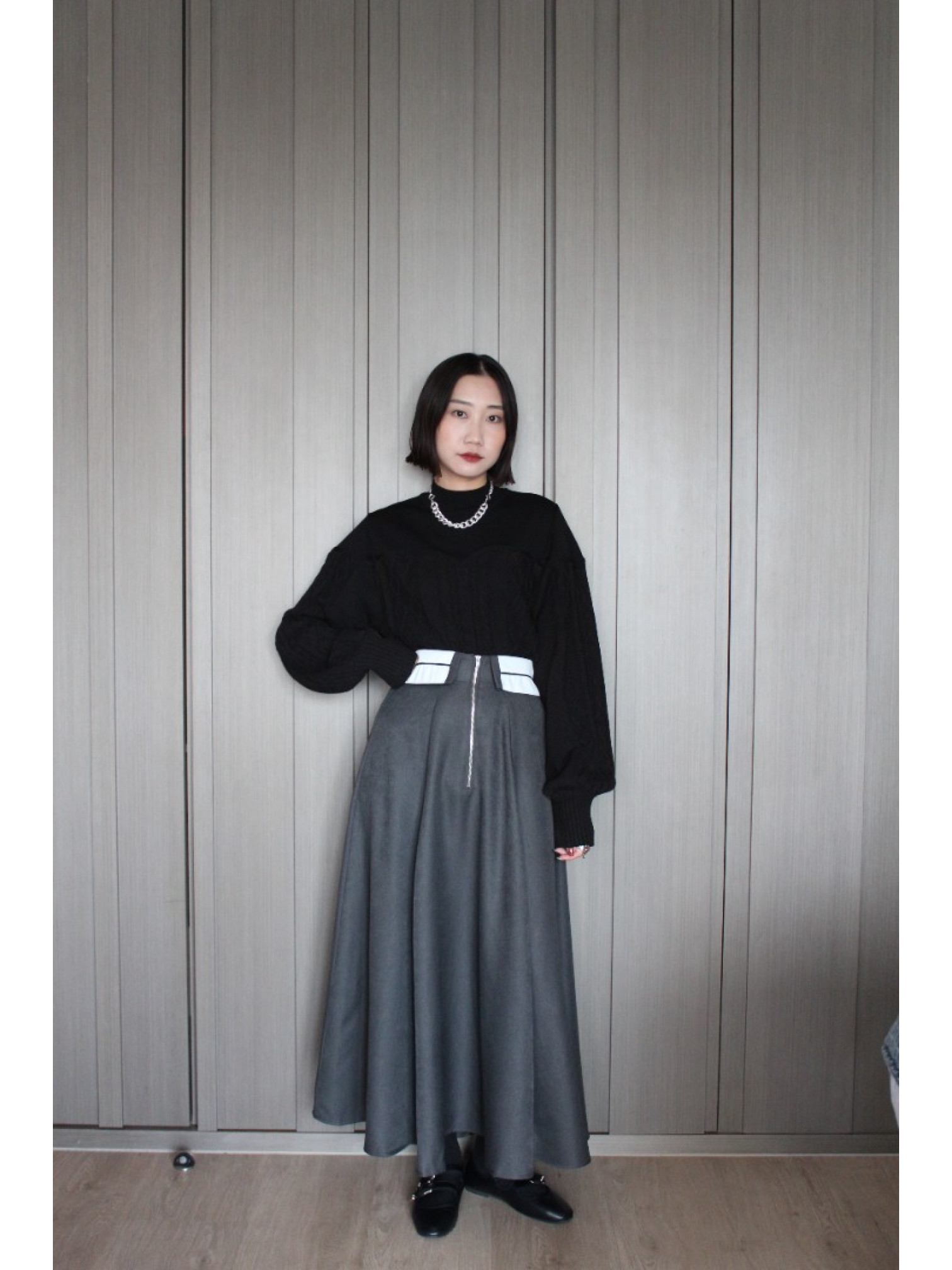 🇯🇵馬甲造型拼接針織衫/三色