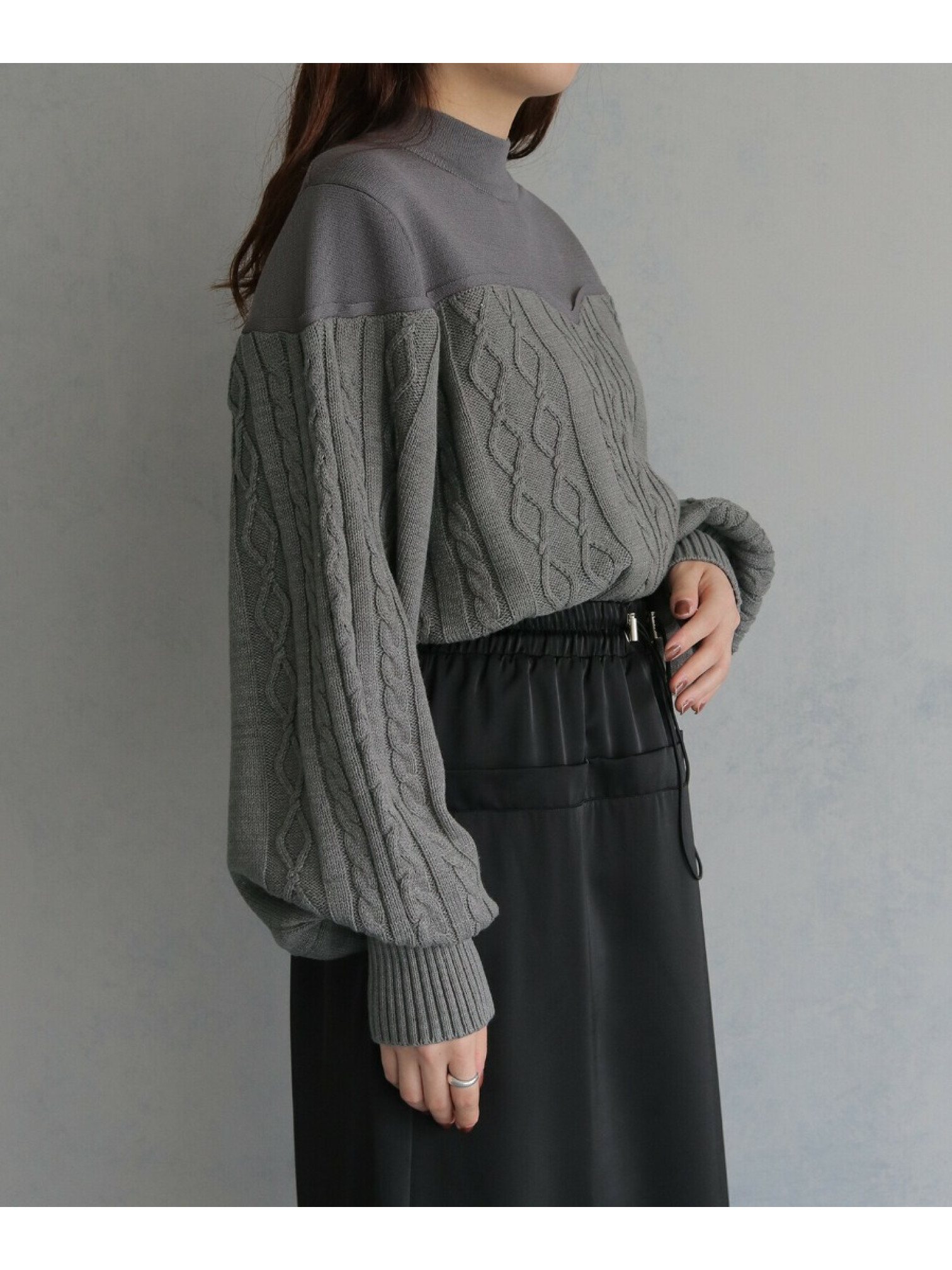 🇯🇵馬甲造型拼接針織衫/三色