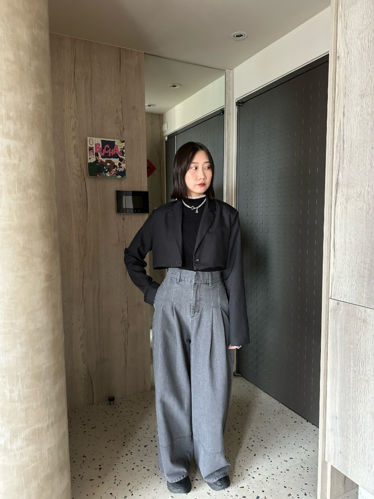 🇯🇵2WAY時髦西裝外套/灰