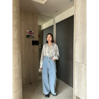 🇯🇵OVER SIZE油漆感襯衫/兩色