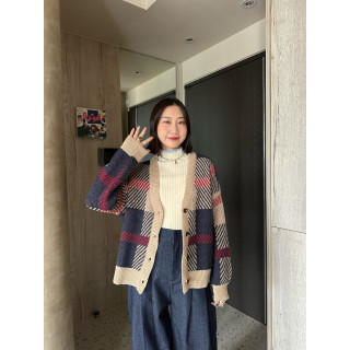 🇯🇵學院風格紋針織外套/三色