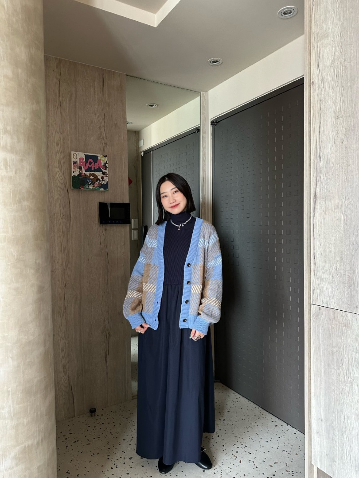 🇯🇵學院風格紋針織外套/三色