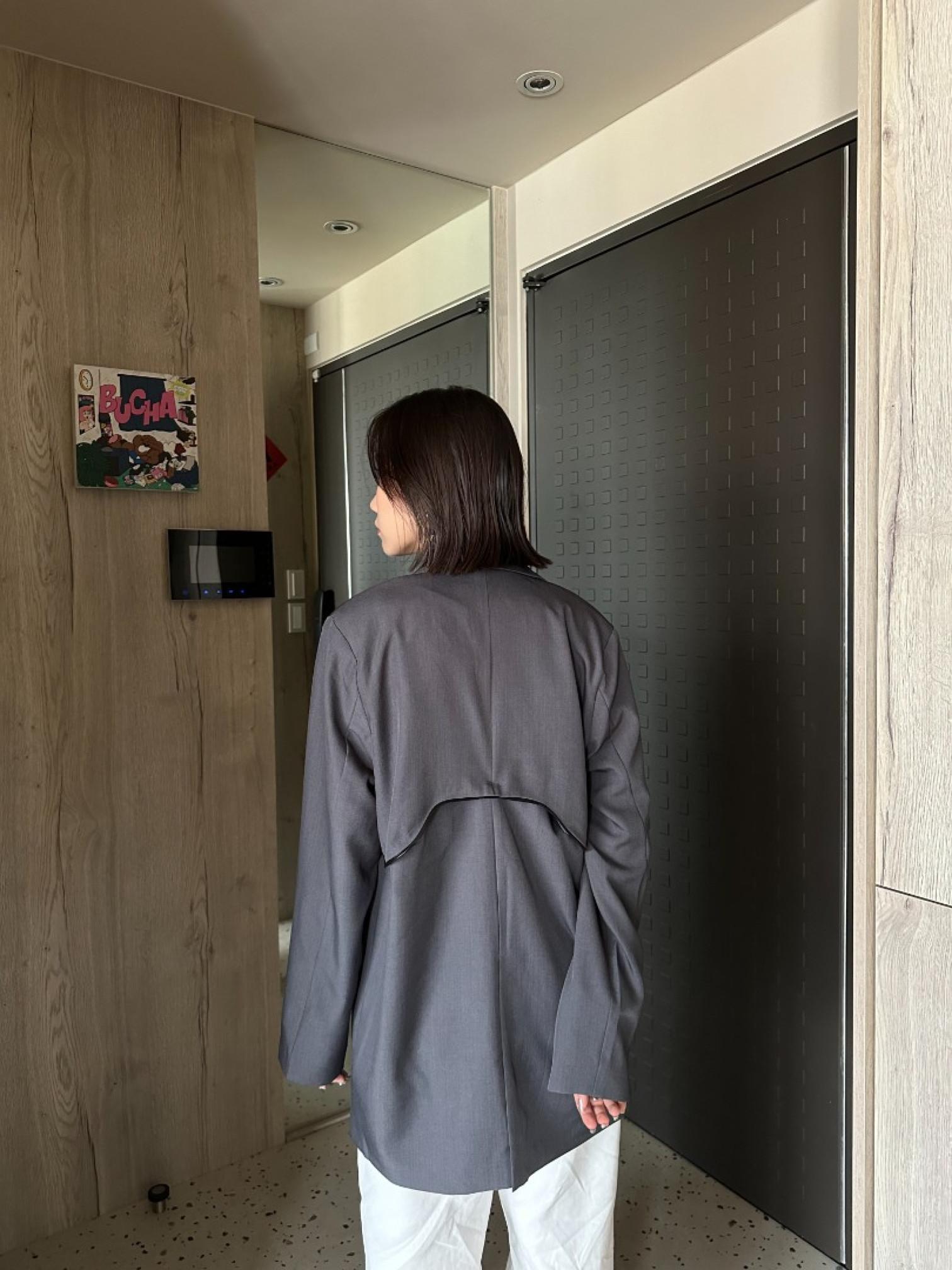 🇯🇵2WAY時髦西裝外套/灰