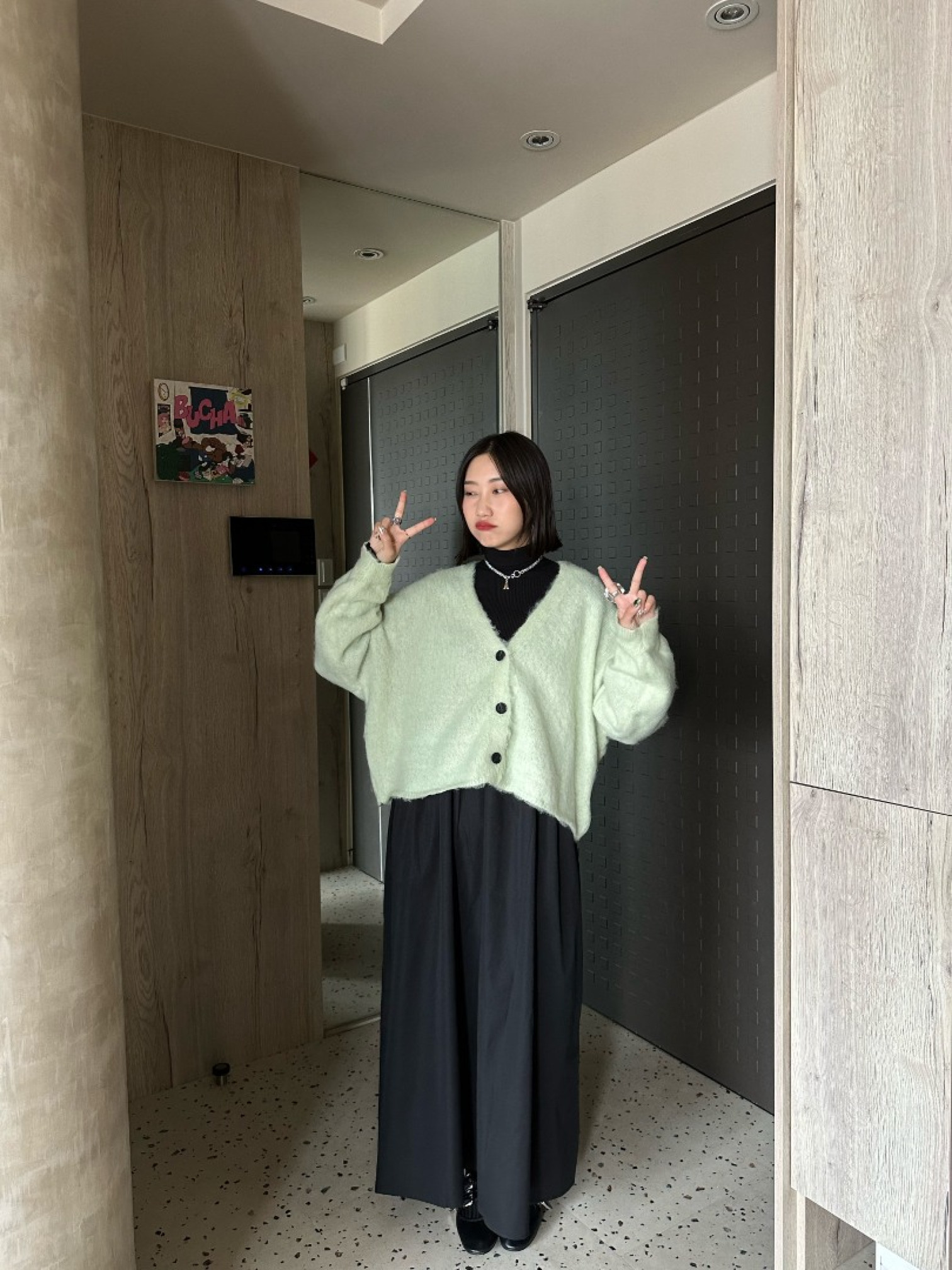 🇯🇵親膚馬海毛針織外套/四色