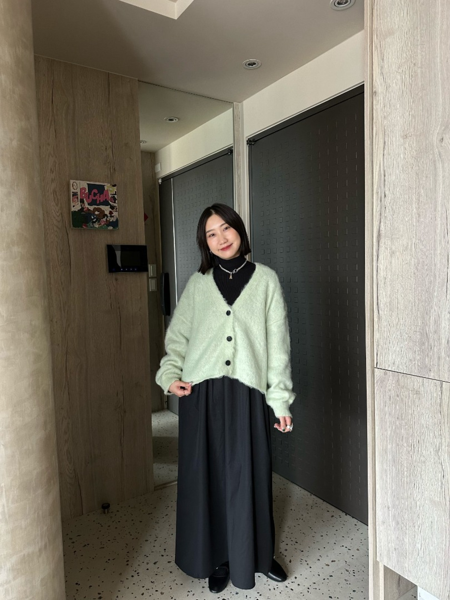 🇯🇵親膚馬海毛針織外套/四色