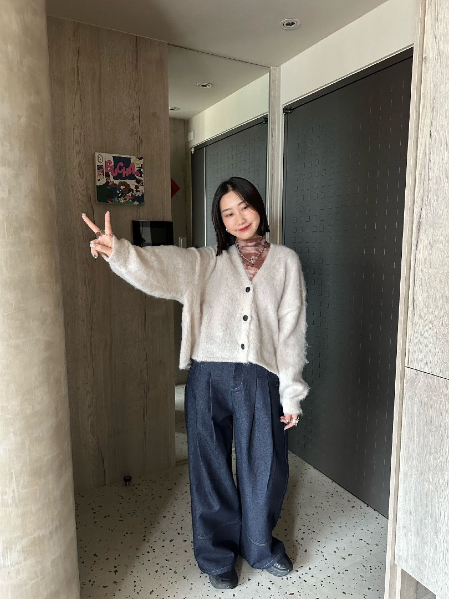 🇯🇵親膚馬海毛針織外套/四色