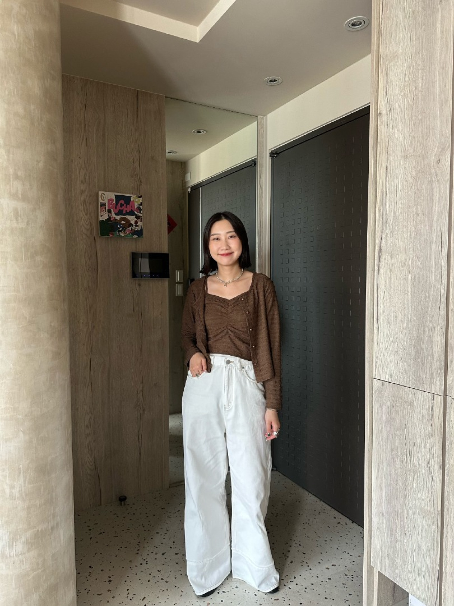 🇯🇵氣質罩衫+背心兩件組套裝/四色