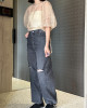 🇯🇵讚讚版型破損牛仔褲/兩色L