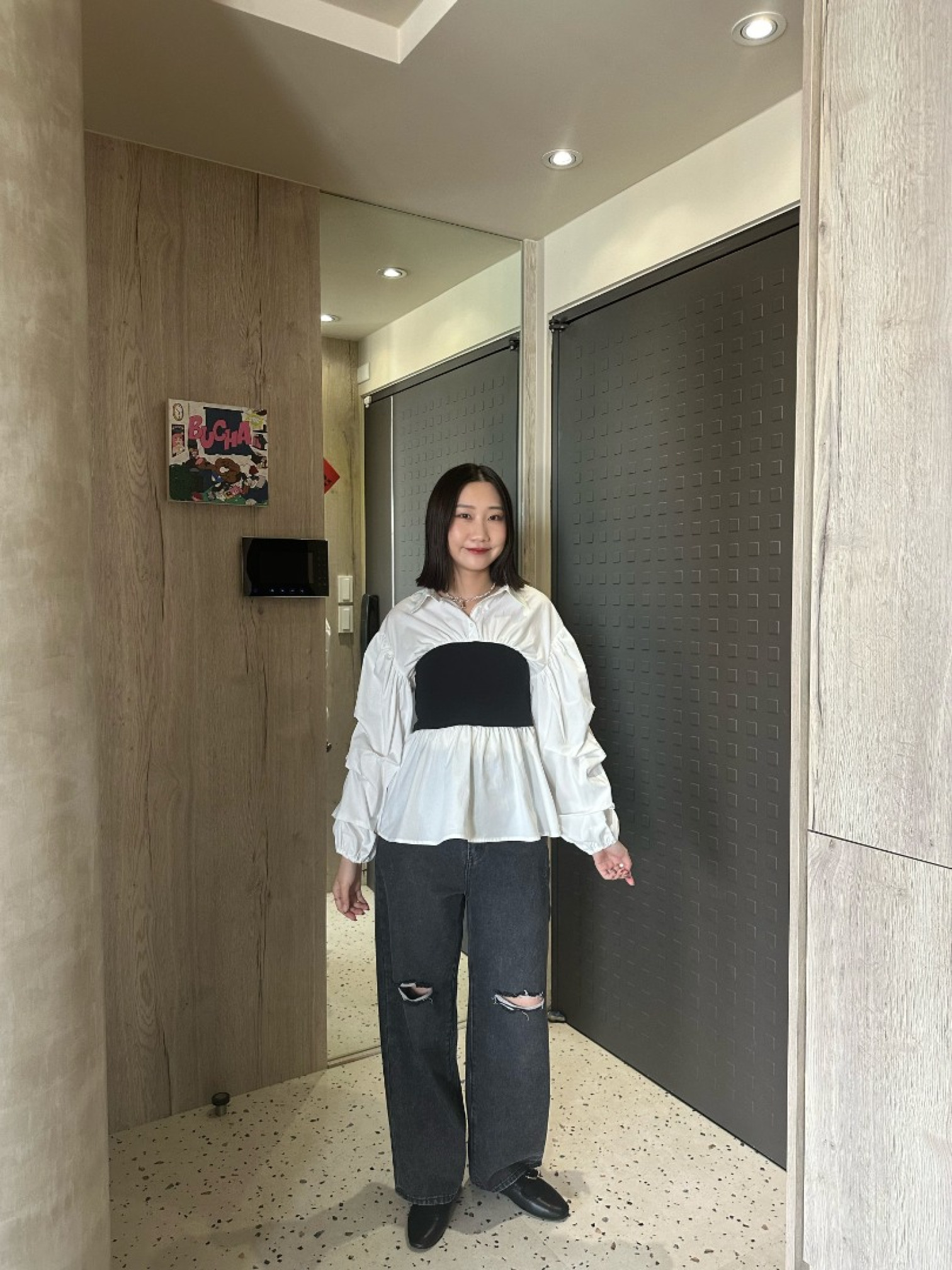 🇯🇵讚讚版型破損牛仔褲/兩色L