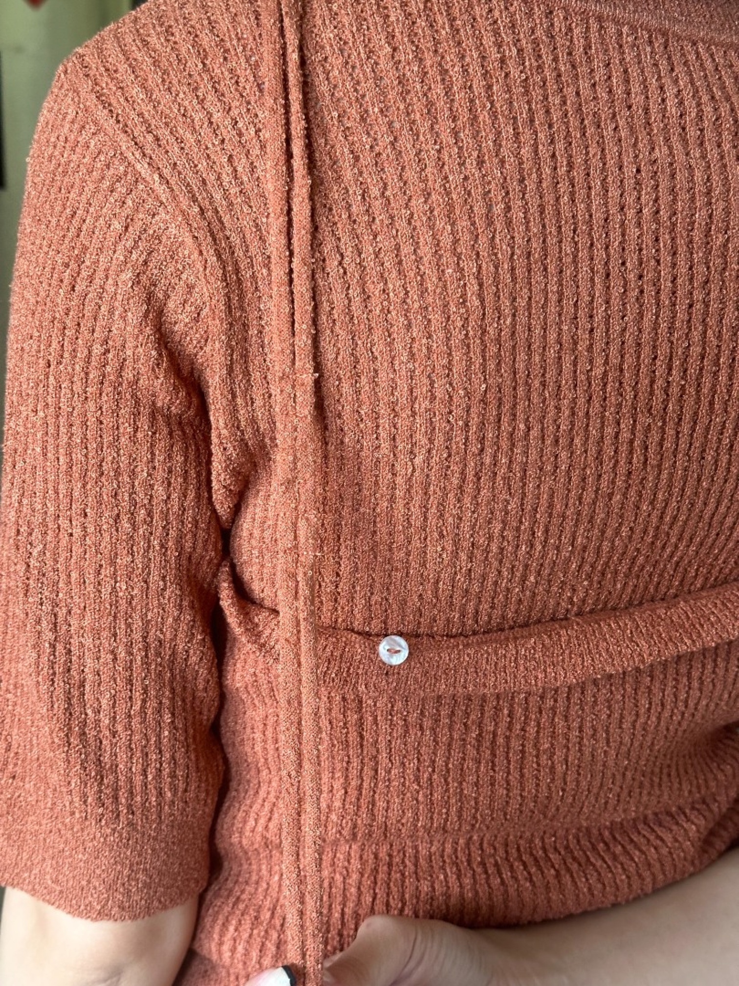 🇯🇵花圈毛呢吊帶背心/磚紅&咖啡