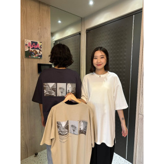 🇯🇵超百搭の圖片短T/灰&卡其