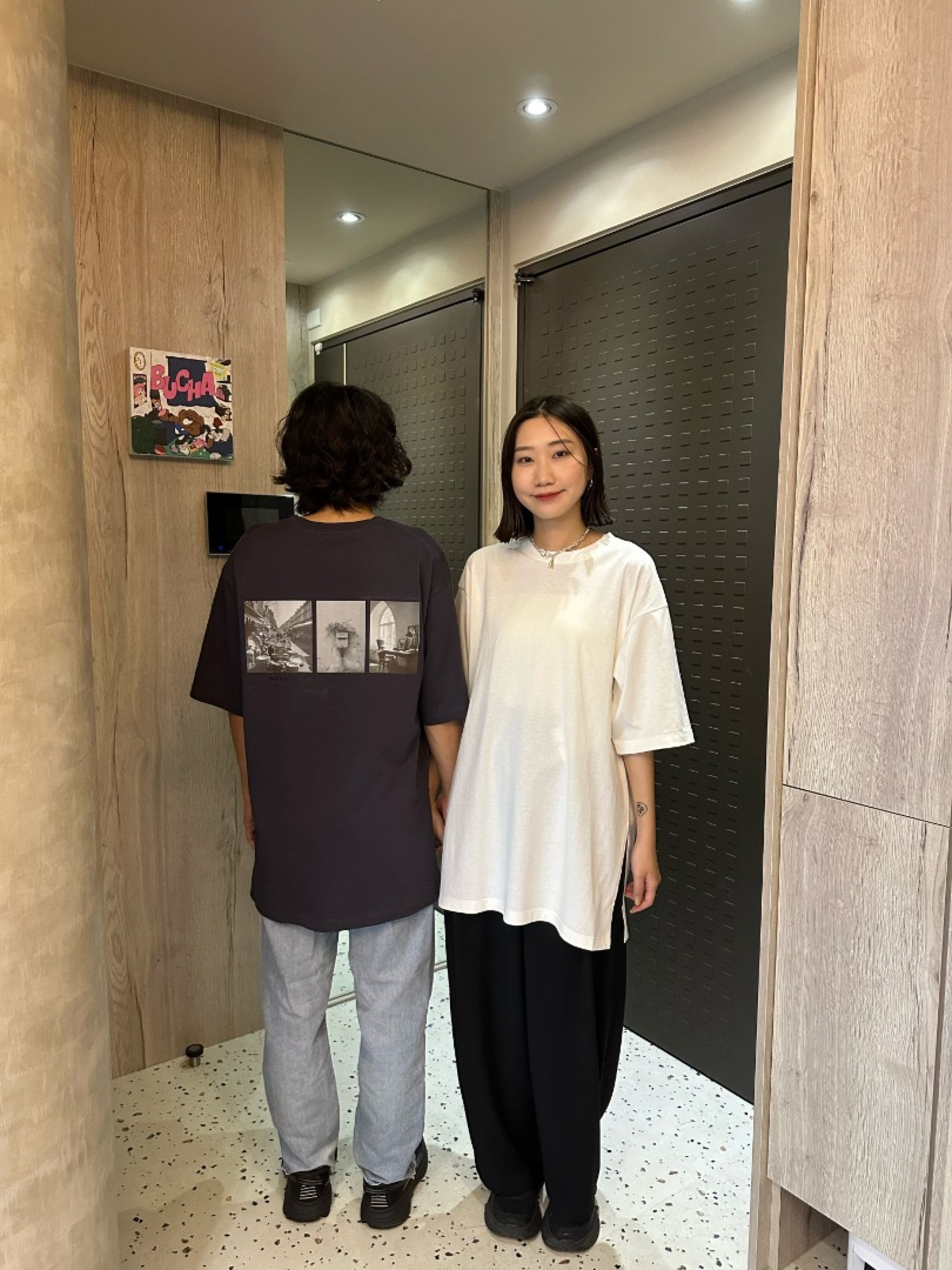 🇯🇵超百搭の圖片短T/灰&卡其