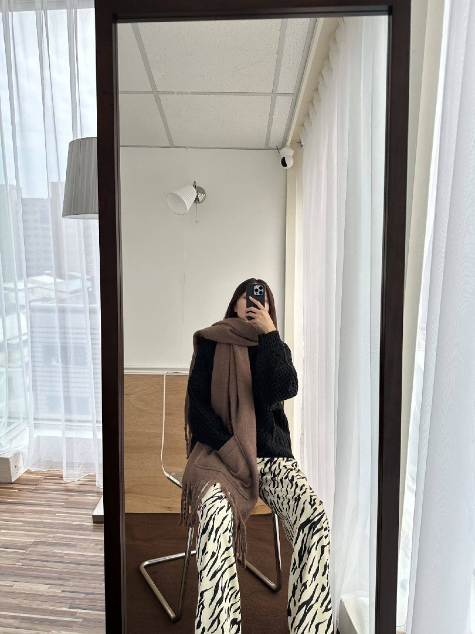 🇯🇵時尚柔軟流蘇披肩/三色