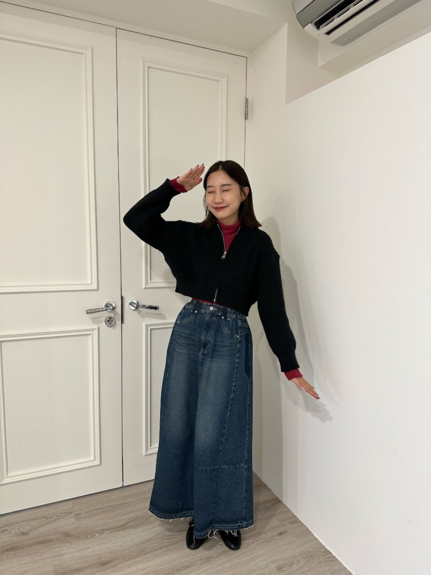 🇯🇵短版針織開衫上衣/三色