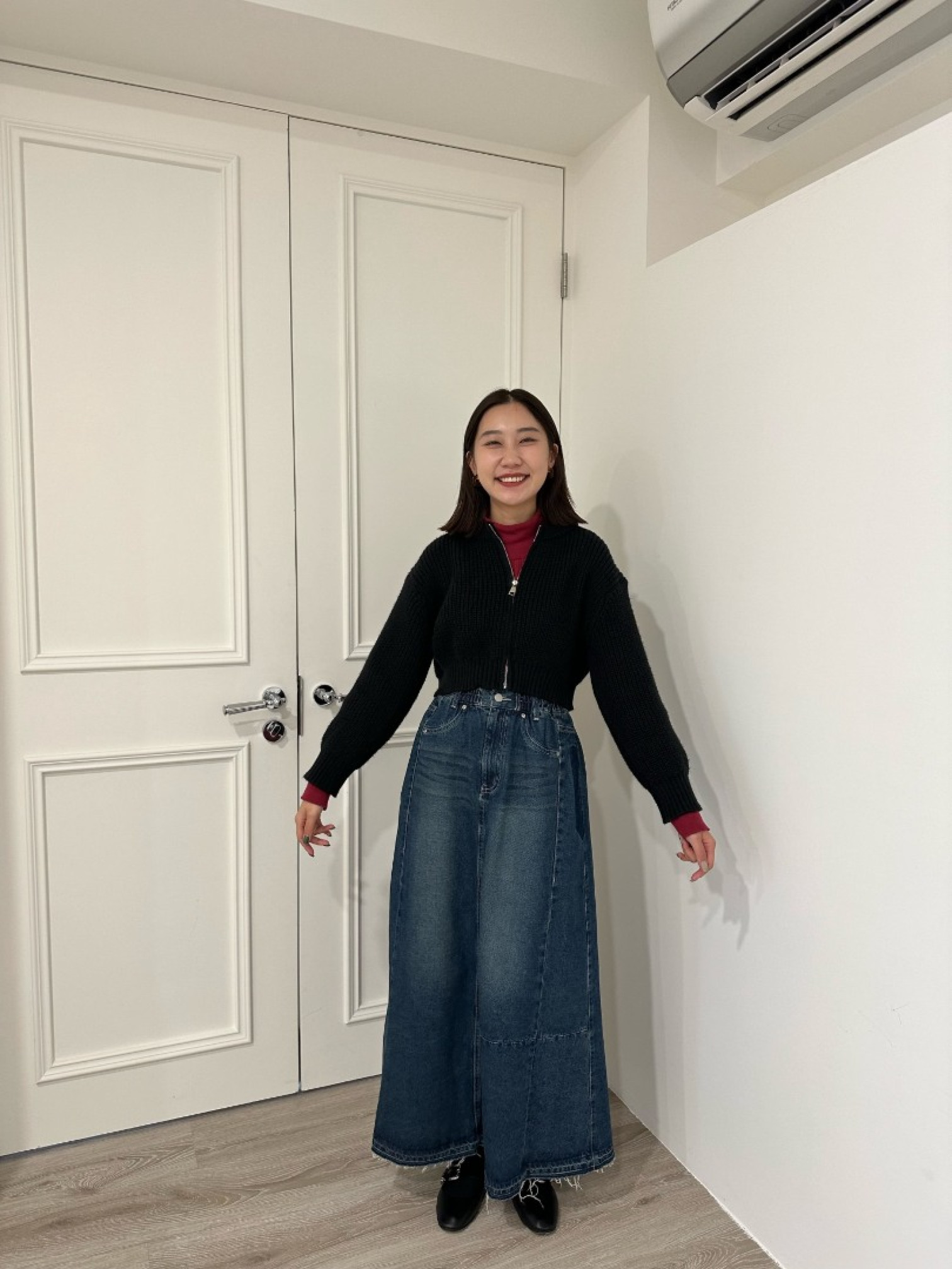 🇯🇵短版針織開衫上衣/三色