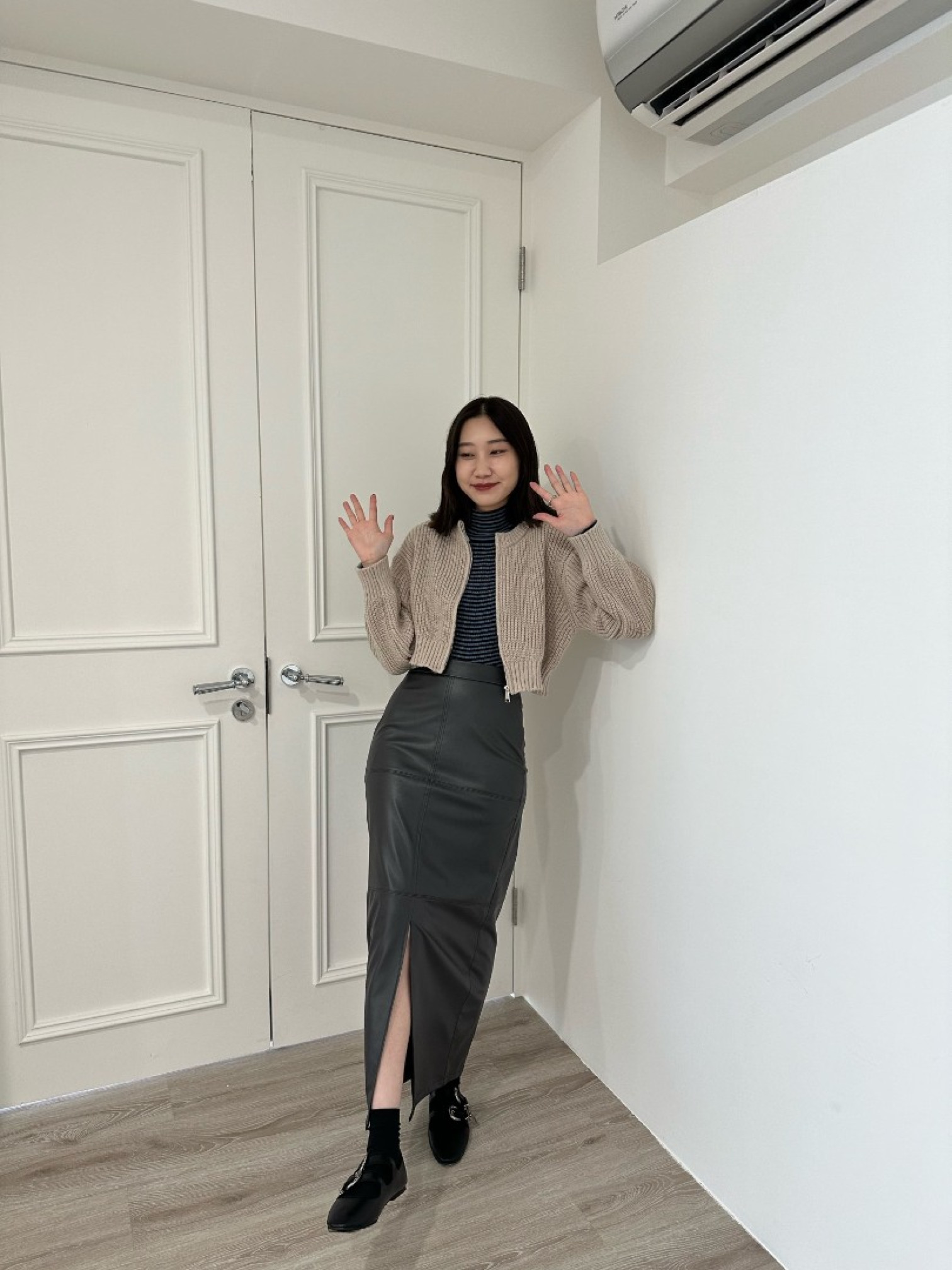 🇯🇵短版針織開衫上衣/三色