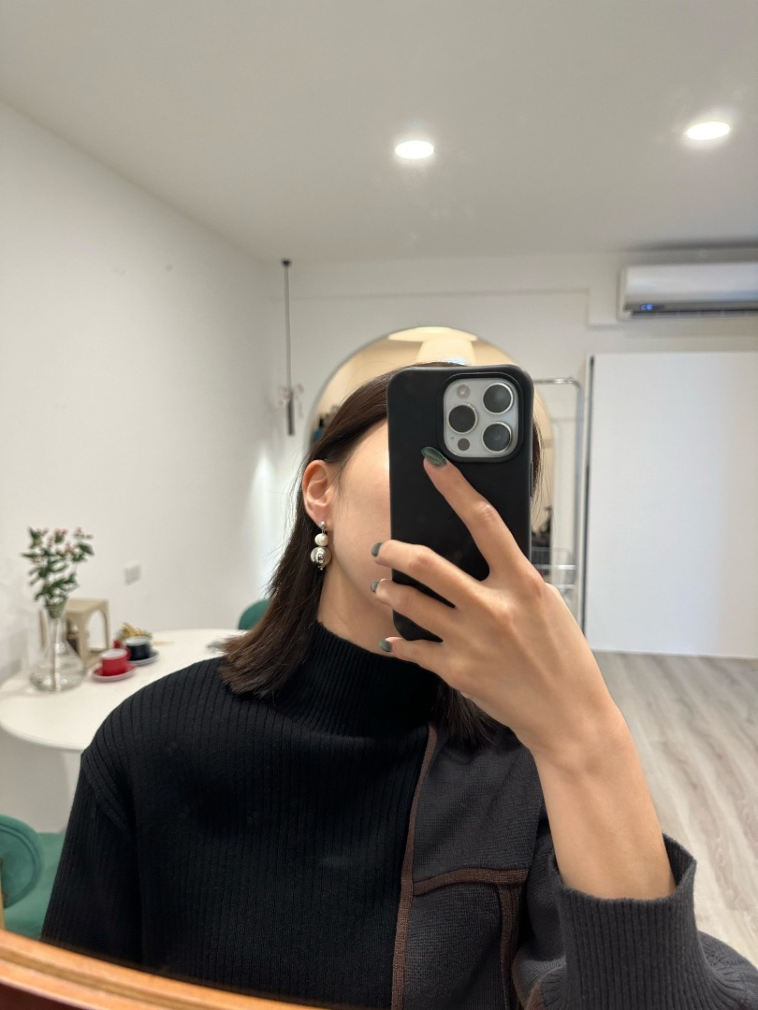 🇯🇵不對稱珍珠耳環