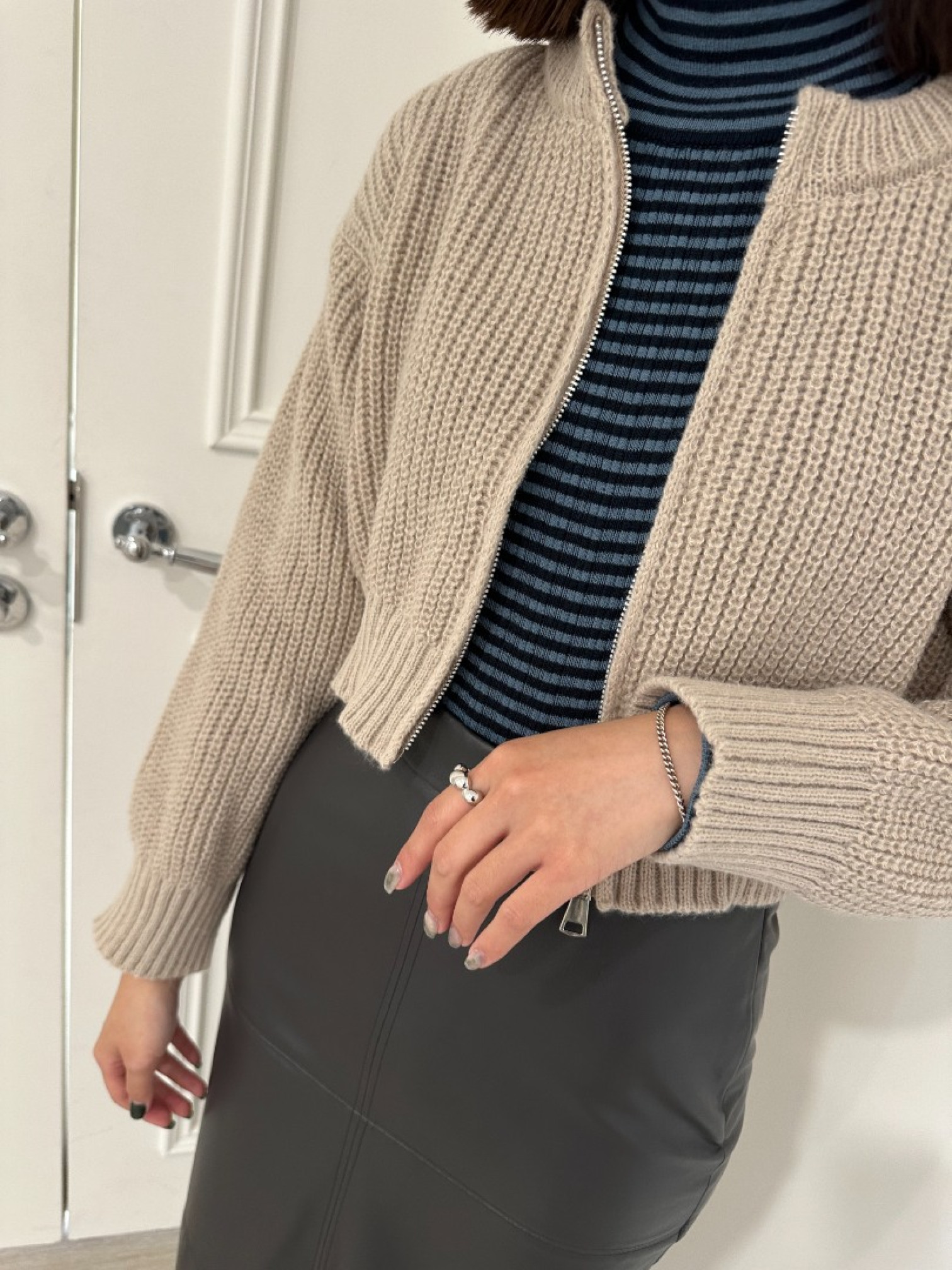 🇯🇵立體不規則橢圓戒指/兩色