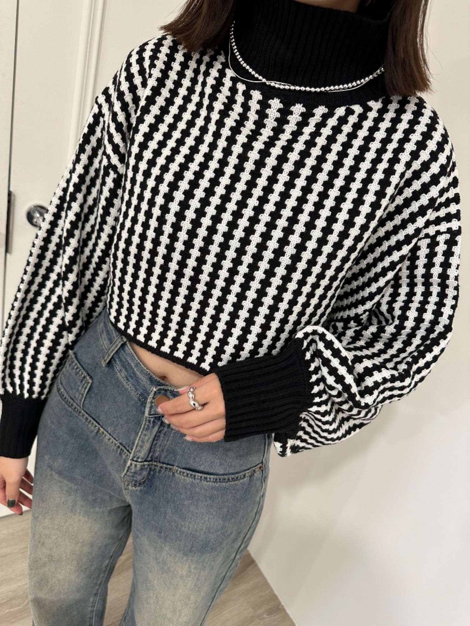 🇯🇵立體不規則橢圓戒指/兩色