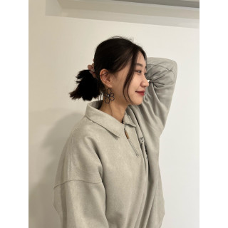 🇯🇵日系爆棚不對稱串珠花花耳環